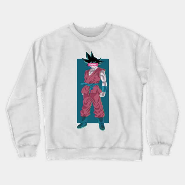 Supreme Saiyan Crewneck Sweatshirt by JordanFoo